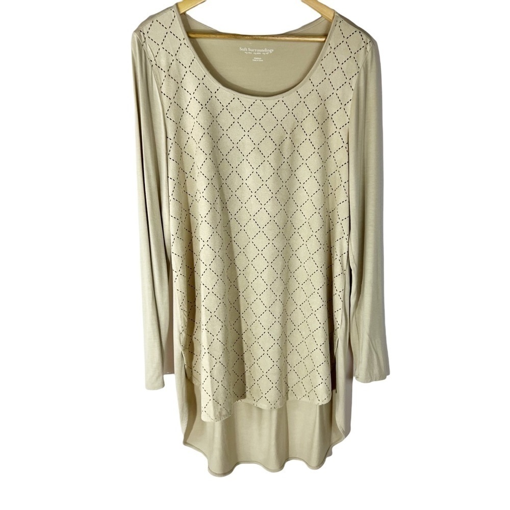 Soft Surroundings‎ Lazuli Soft Top Tunic